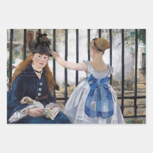 Edouard Manet _ The Railway Wrapping Paper Sheets