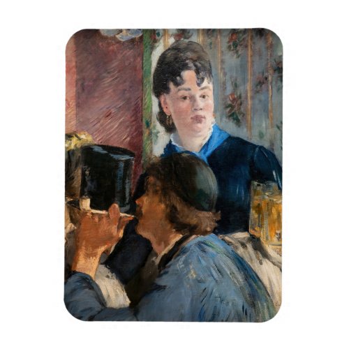 Edouard Manet _ Waitress Serving Beer Magnet