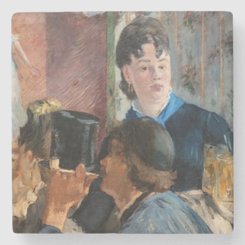 Edouard Manet _ Waitress Serving Beer Stone Coaster
