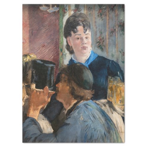 Edouard Manet _ Waitress Serving Beer Tissue Paper