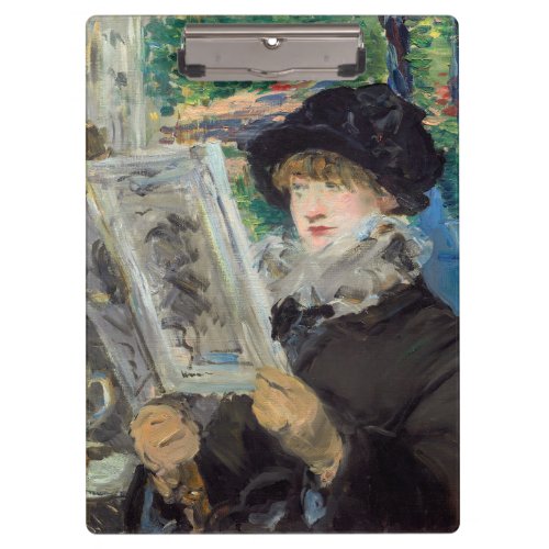 Edouard Manet _ Woman Reading Clipboard