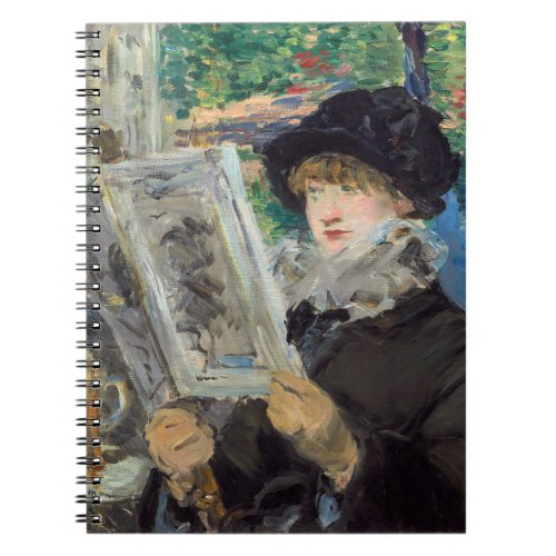 Edouard Manet _ Woman Reading Notebook