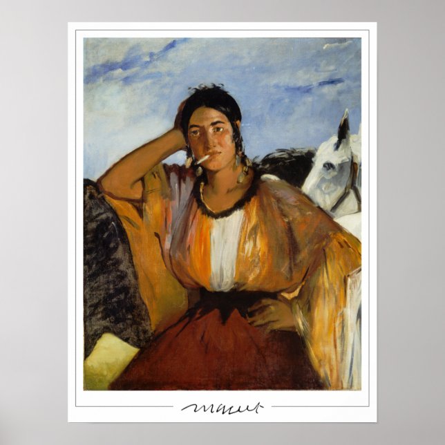 Édouard Manet Zedign Art Poster #199 (Front)