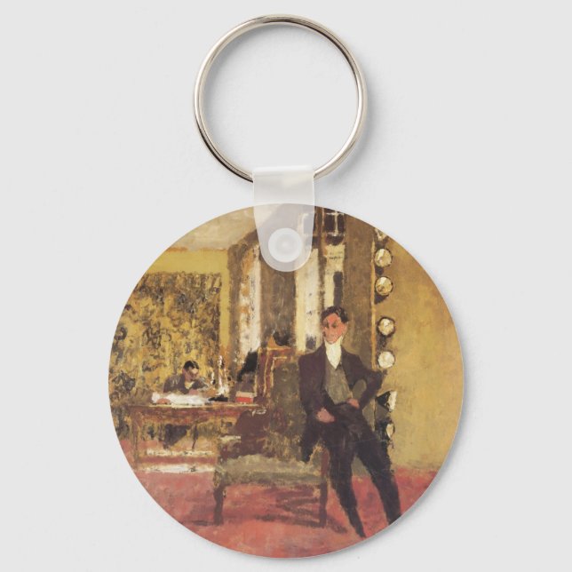 Edouard Vuillard The Art Dealers 1908 Keychain (Front)