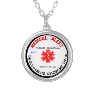 EDS 3 POTS Medical Alert Necklace