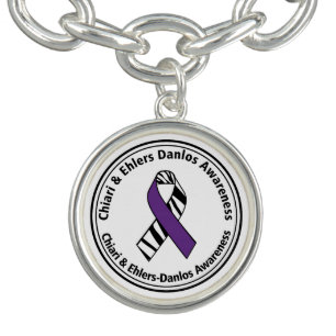 EDS and Chiari Awareness Charm Bracelet