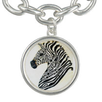 EDS Aware Zebra Charm Bracelet