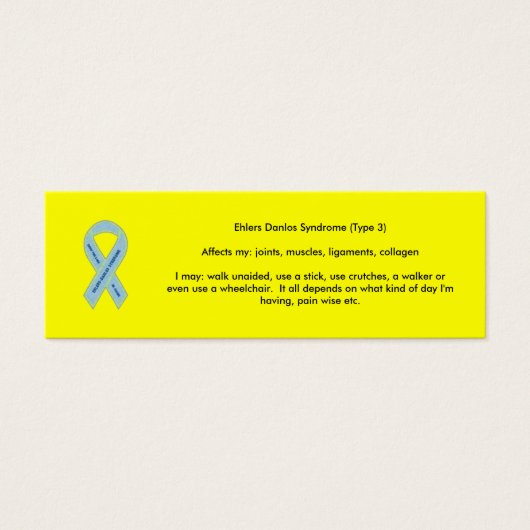EDS Awareness (Front)