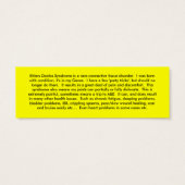 EDS Awareness (Back)