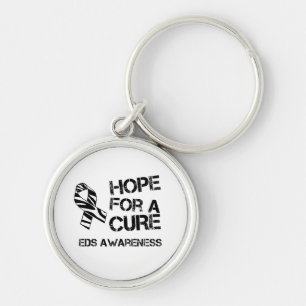 EDS Awareness Hope for a Cure Keychain