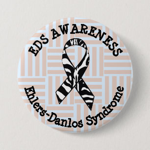 EDS Awareness Ribbon Button
