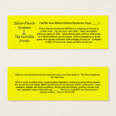 EDS Awareness - Skinny (Front & Back)