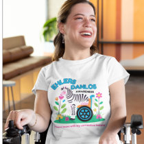EDS Awareness Zebra T-Shirt Tri-Blend Shirt