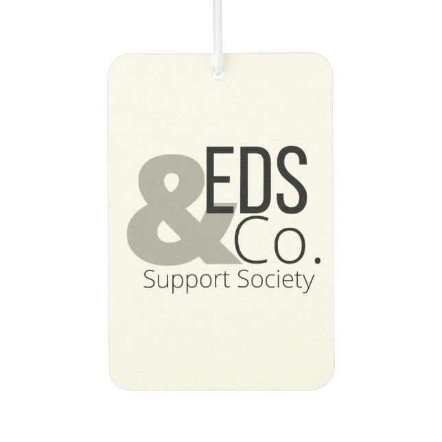 EDS & Co Support Society Air Freshener (Front)