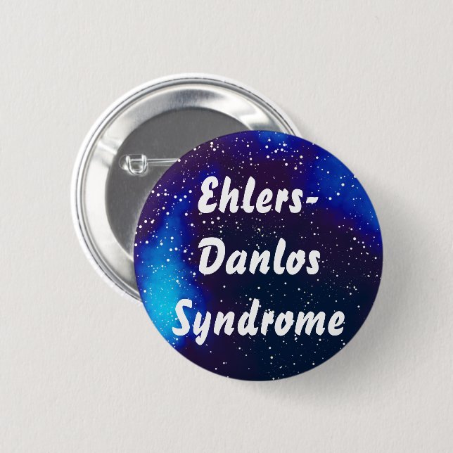 EDS Customizable Galaxy Identity Pinback Button (Front & Back)