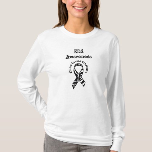 EDS Ehlers_Danlos Syndrome Awareness Shirt Ribbon