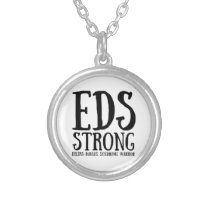 EDS Ehlers Danlos Syndrome  Silver Plated Necklace
