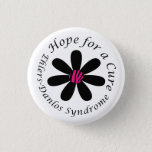 Eds Hope For A Cure Button at Zazzle