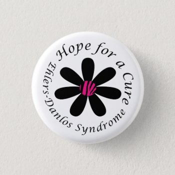 Eds Hope For A Cure Button by stripedhope at Zazzle