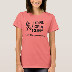 EDS Hope for a Cure Zebra Stripe Ribbon Shirt