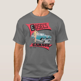 Edsel's Garage in Pink T-Shirt