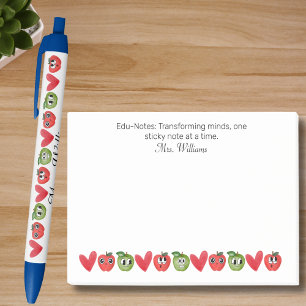 Edu-Notes: Transforming Minds,Teacher Appreciation Post-it Notes