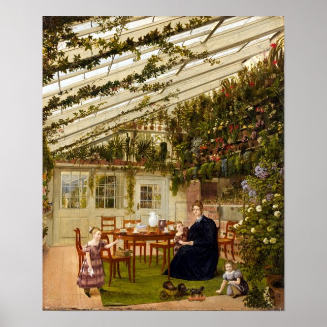 Eduard Gaertner Family Mr. Westfal Conservatory Poster (Front)