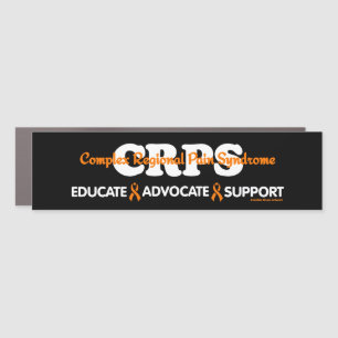 EDUCATE ADVOCATE SUPPORT...CRPS CAR MAGNET