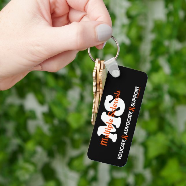 Educate Advocate Support...MS Keychain (Hand)