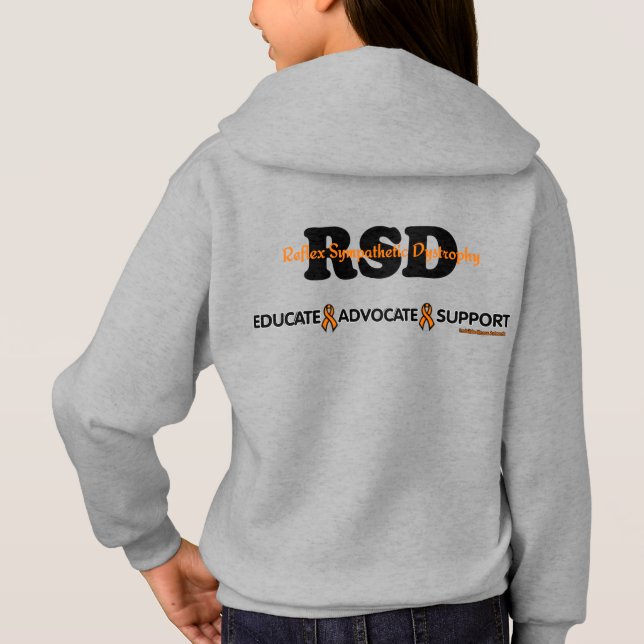 EDUCATE ADVOCATE SUPPORT...RSD HOODIE (Back)