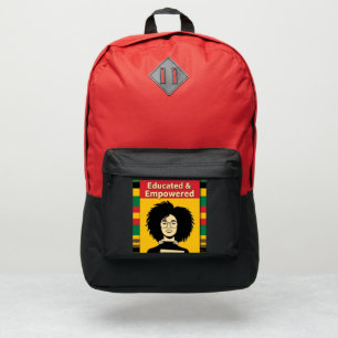 Educated Empowered Pan-African Backpack Design