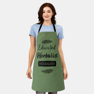 Educated herbalist apron