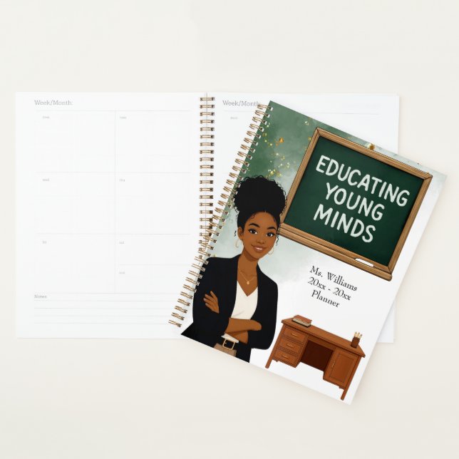 Educating Young Minds Teachers Planner (Display)