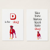 Education ACEO Animal ABC's (Front & Back)