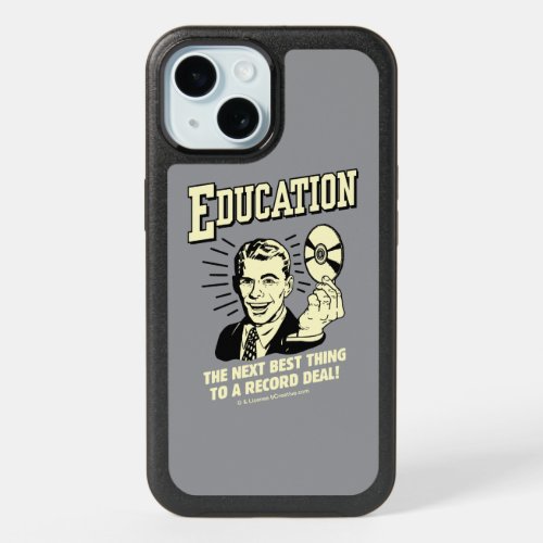 Education Best Thing Record Deal iPhone 15 Case
