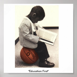 "Education First" Poster