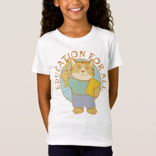 Education for All Cat T_Shirt
