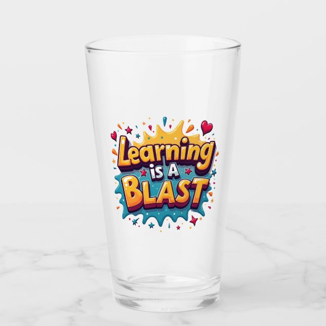 Education Fun - no3 Glass (Front)