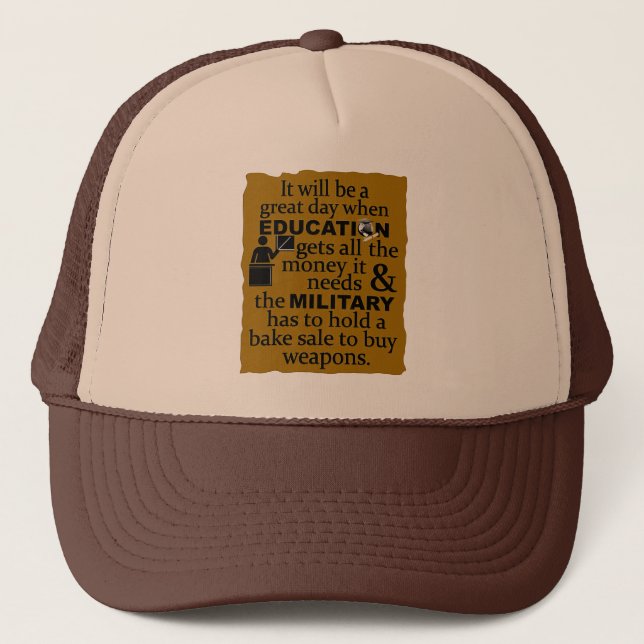 Education hat (Front)