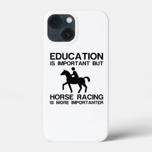 EDUCATION IMPORTANT HORSE RACING IMPORTANTER iPhone 13 MINI CASE