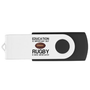 EDUCATION IMPORTANT RUGBY IMPORTANTER FLASH DRIVE