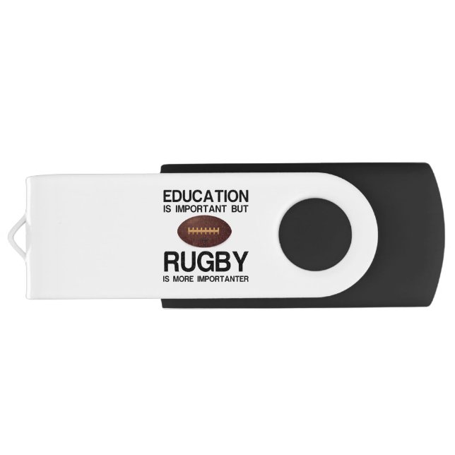 EDUCATION IMPORTANT RUGBY IMPORTANTER FLASH DRIVE (Back)