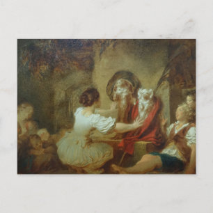 Education is Everything by Jean Honore Fragonard P Postcard
