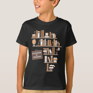 Education Is Freedom African American Black Histor T-Shirt