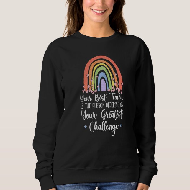 Education Learning Teach Student Teacher   Sweatshirt (Front)
