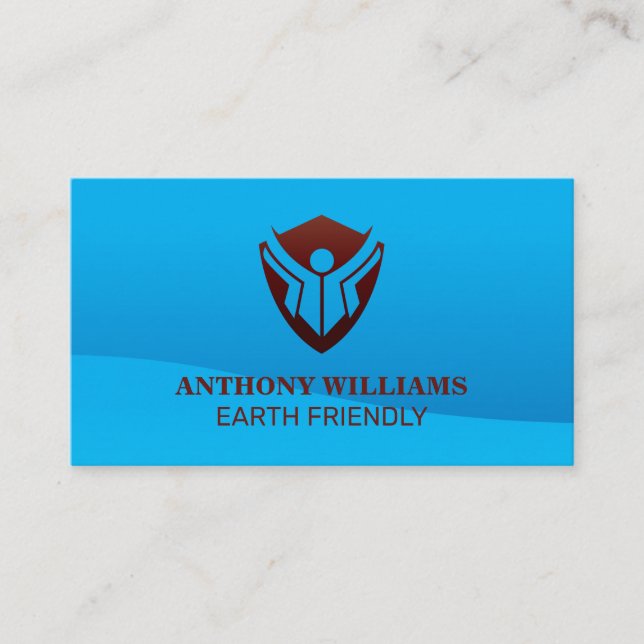 Education Logo Business Card (Front)