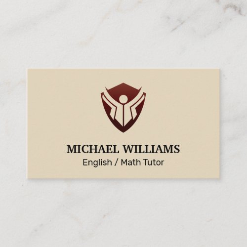 Education Logo Business Card