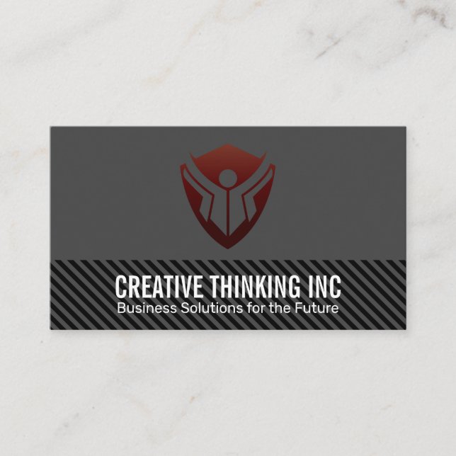 Education Logo Business Card (Front)