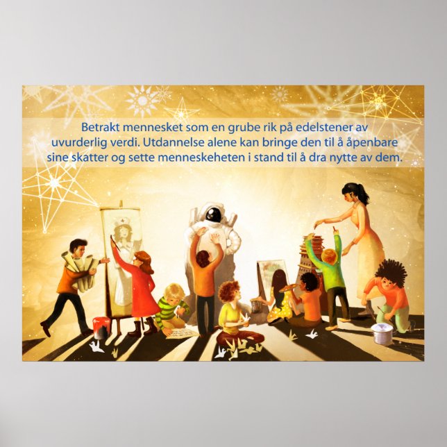 Education (Norwegian) Poster (Front)