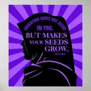 Education Quote by Kahlil Gibran 18"x20" Poster